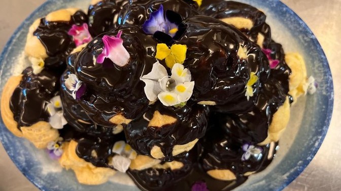 Profiterol yaptım, nasıl gözüküyor sizce?