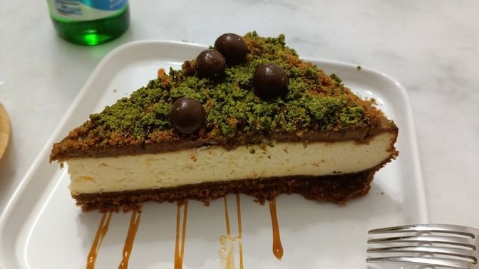 Cheesecake yaptım , nasıl gözüküyor sizce?