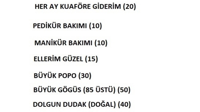 Ne kadar güzelsin, bakımlısın?
