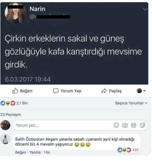 Sevgili neden buluşmaya makyajsız gel der?
