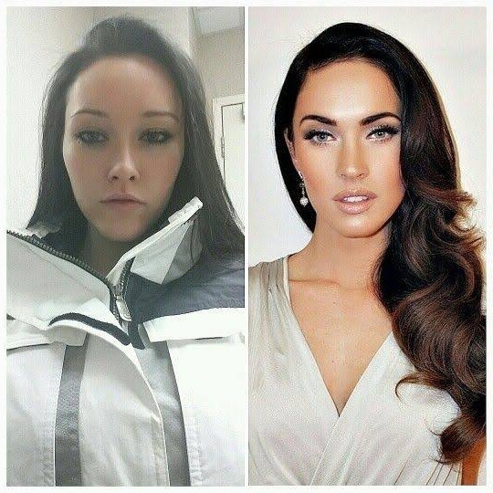 Sizce Megan Foxla benzerliğim var mı?