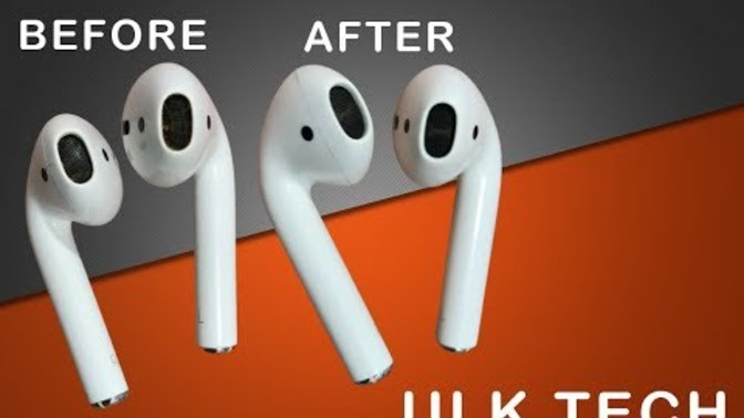 Kısık ses gelen Air pods nasıl temizlenir?