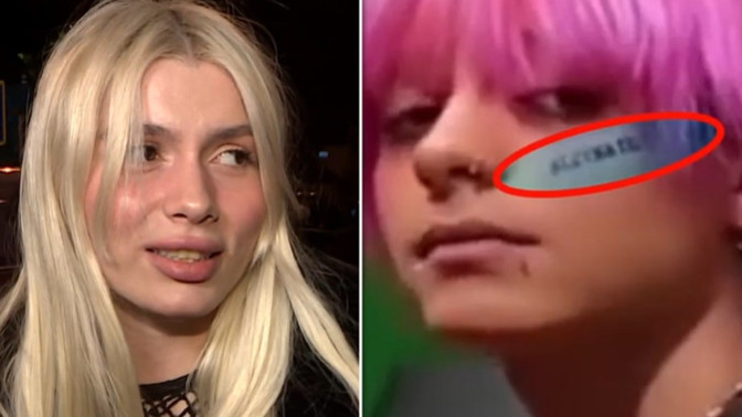 Yüzüne Aleyna Tilki yazdıran genç, pişman oldu! Birinin ismini yazdırmak zorunda olsaydınız kimin ismini yazdırırdınız?