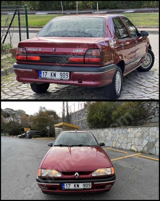 Renault 19 Europa ya en çok hangi renk Yakışıyor sizce?