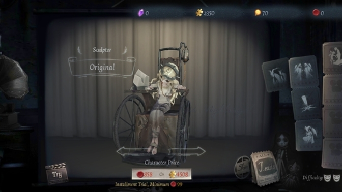 Identity v oynayan var mı arkadaşlar tekerlekli sandalyeli bi katil var ondan kaçamıyorum özellikleri bu katilin?