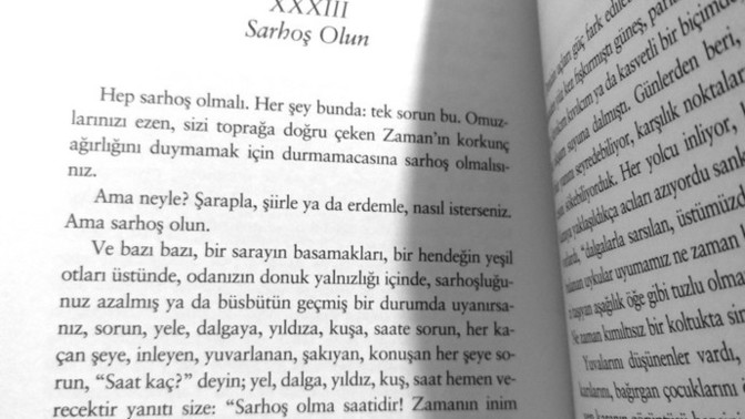 Sarhoşluk şarkınız var mı?