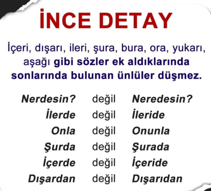 En çok yapılan yazım yanlışlarına sizde örnek verebilir misiniz? Konuşurken kelimeleri yutuyor musunuz?