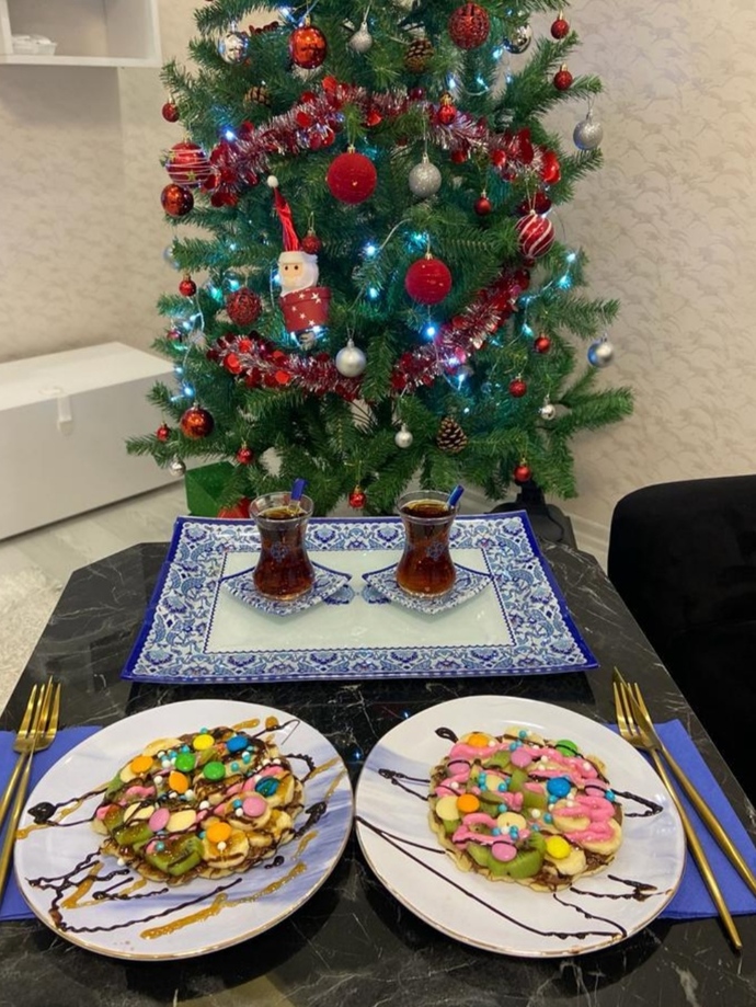 Yılbaşı hazırlıklarını da unutmadık tabi