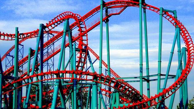 Rollercoaster'a binecek cesaretiniz var mı?