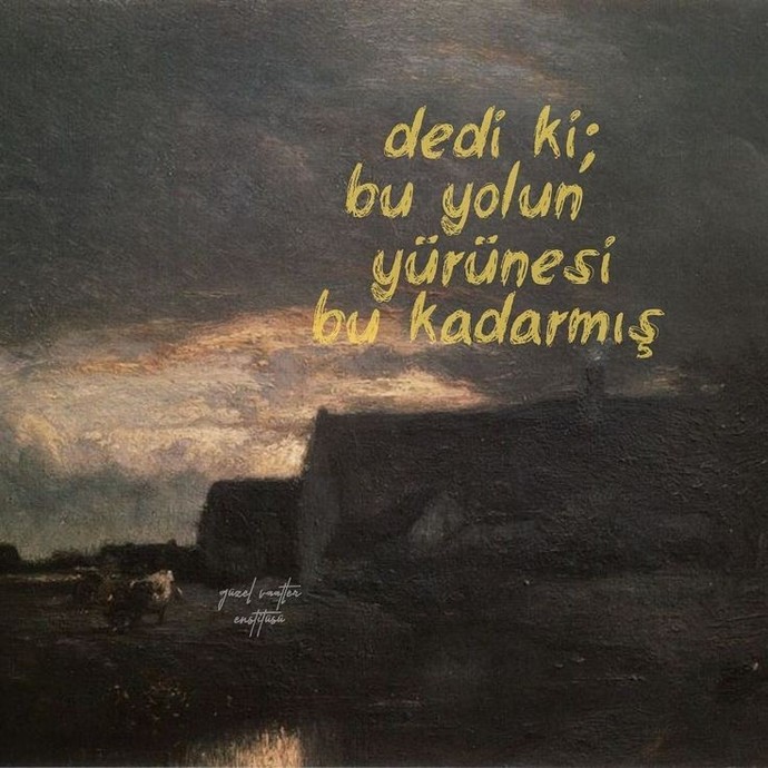 Neyin yarım kalmasına tahammül edemezsin?