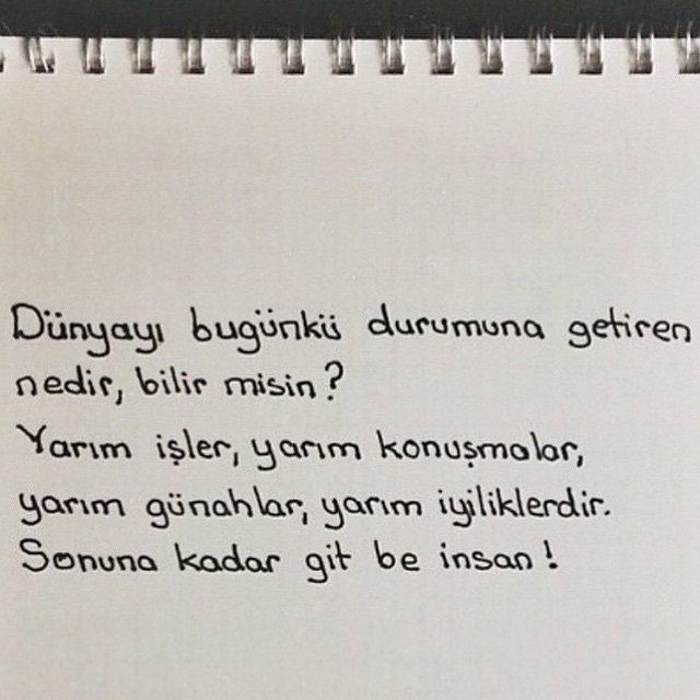 Neyin yarım kalmasına tahammül edemezsin?