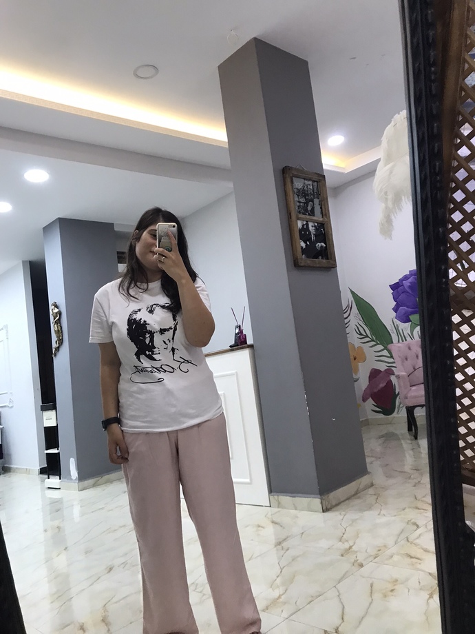 Az kendinizle barışık olun. Nasılım? falan?