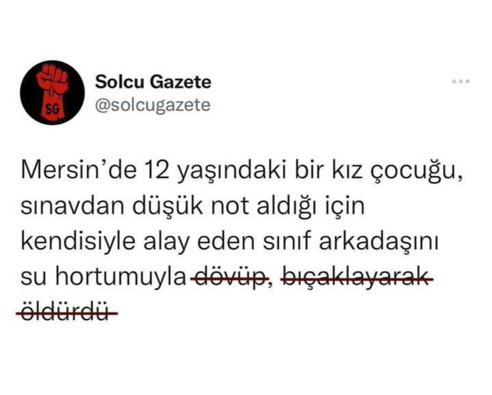Mersinde 12 yaşındaki kız çocuğu sınıf arkadaşını bıçakladı?