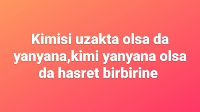 Aşka hasret mi kaldınız?