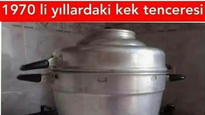 Bu tencereyle kek yapılıyormuş! Sizce bu tencereyle nasıl kek yapılıyordu?