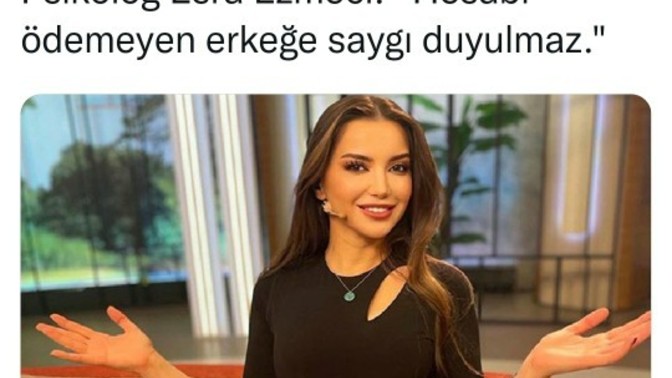 Hesabı erkek ödemek zorunda mı?