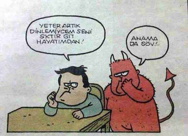 Şeytanın ayartırken en çok kullandığı cümleler nelerdir?