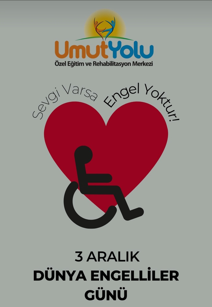 Bugün 3 Aralık Dünya Engelliler Günü! Neler söylemek istersiniz?