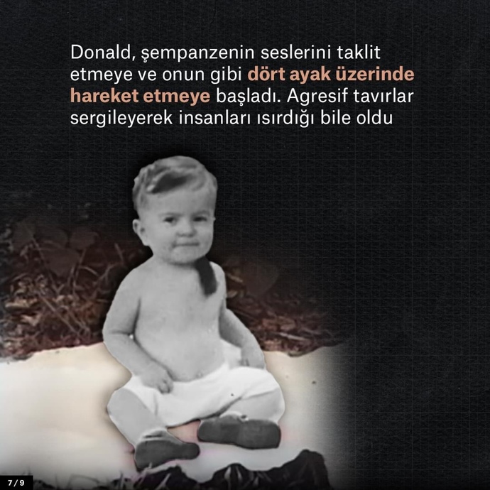 Bilim için çocuğunuzu bir şempanzeyle büyütür müydünüz?