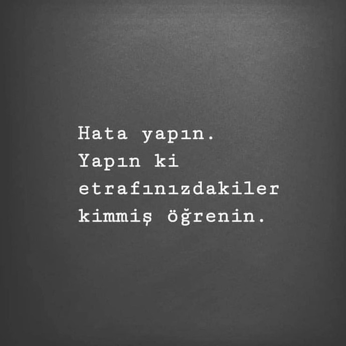 Geçmişte nasıl bunu yapmışım dediğin hataların var mı?