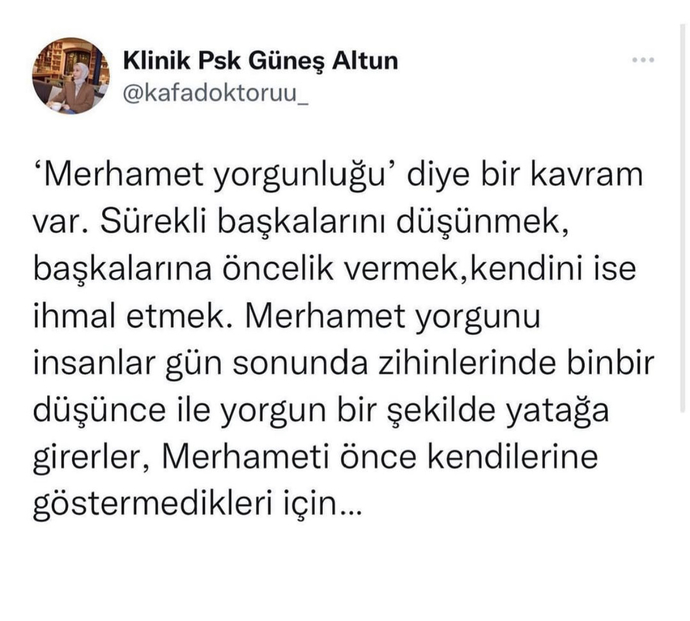Siz de merhamet yorgunu olduğunuzu düşünüyor musunuz?