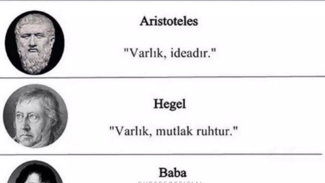 Filozoflar ve fikirleri hakkında bilginiz var mı?