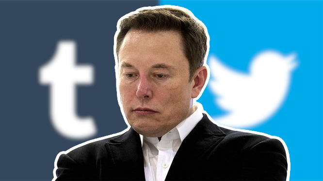 Tumblr, Elon Muskın mavi ve gri tik fiyaskosu ile dalga geçti! Ne düşünüyorsunuz?