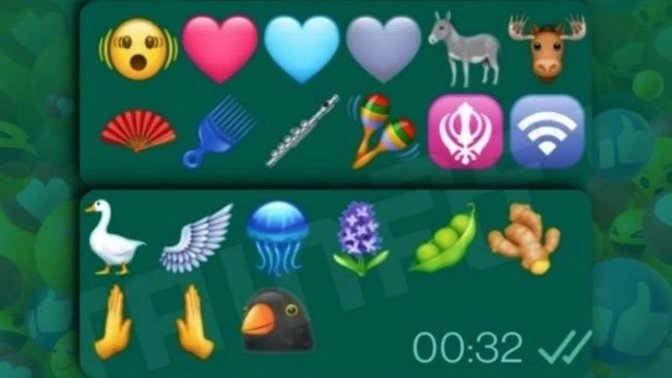 WhatsApp'a 21 tane yeni emoji geliyor! Yeni emojileri beğendiniz mi :D?