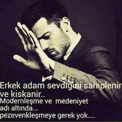 Erkek adam sevdiğini kıskanır?