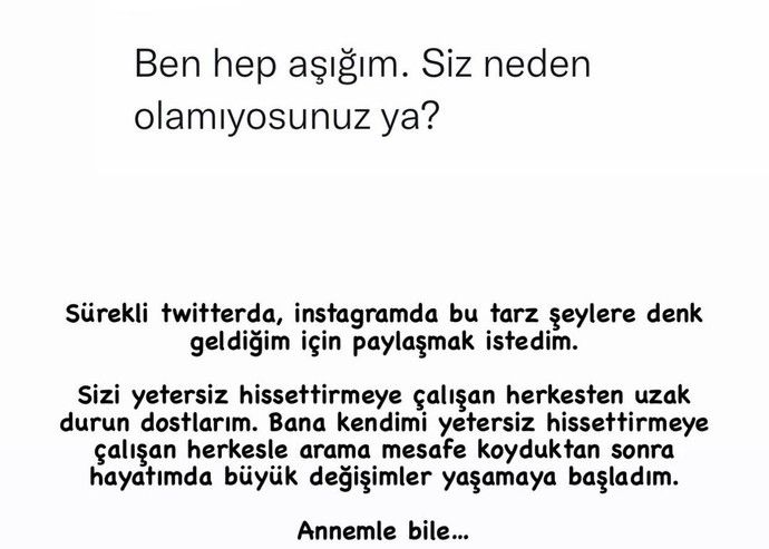 Sizce siz neden aşık olamıyorsunuz?