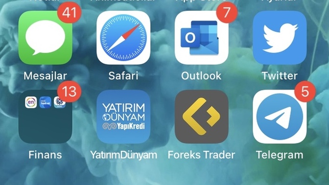 Okumaya erindiğiniz kaç mesajınız var?