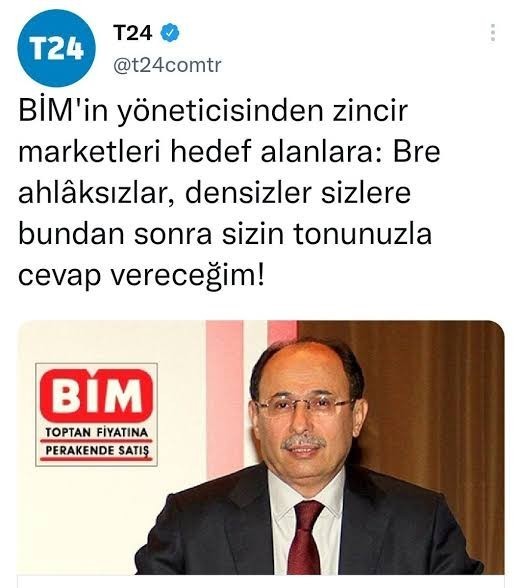 BİM CEOsu Galip Aykaç İstifa etti,. ne düşünüyorsunuz?