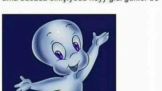 Sevimli hayalet Casper'ı hatırlayan kim var?