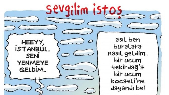 İstanbula geldim, sizce onu yenebilir miyim?