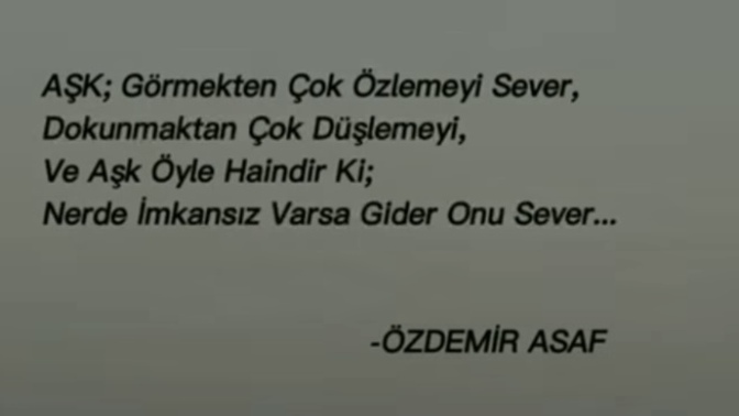 Siz hiç imkansız olanı sevdiniz mi?