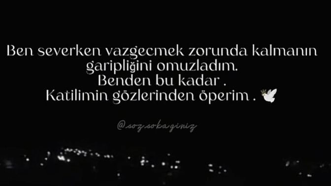 Hiç severken vazgeçmek zorunda kaldınız mı? Neden?