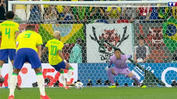 2022 Dünya Kupasında Brezilya - Güney Kore'yi ilk yarıda müthiş oyunuyla 4-1 yendi! Maçı nasıl buldunuz?