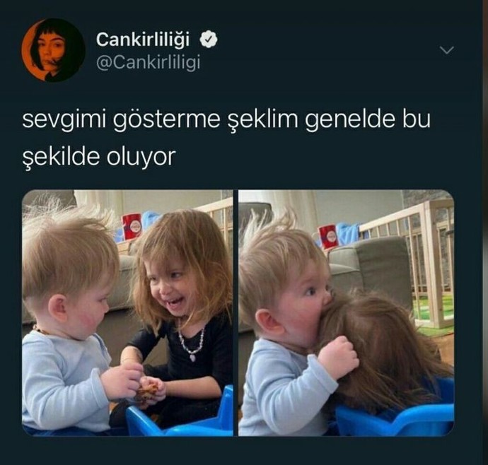 Sevme şeklim😂😂