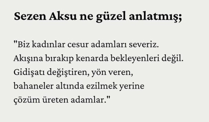 Nasıl bir adam/ kadın seversin?