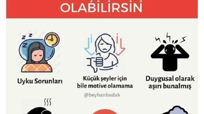 Tükenmişlik sendromu yaşıyor musunuz?