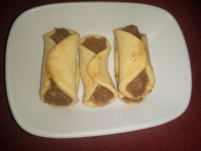 Elmalı kurabiye yaptım, sever misiniz?