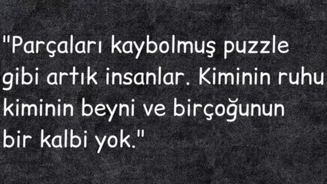 Neyin eksikliğini hissediyorsunuz/hissettiniz en son?