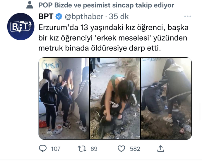 Erkek için kavga eder misiniz?