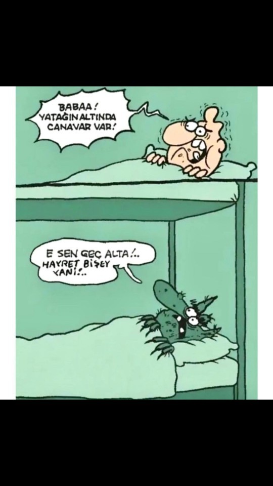 Yatağınızın altında ne var?