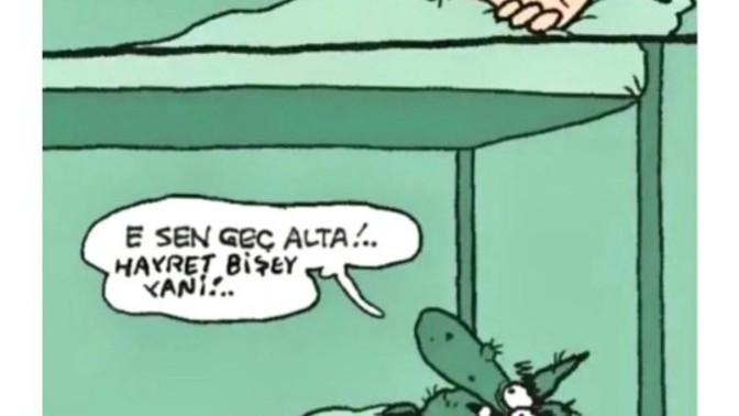 Yatağınızın altında ne var?