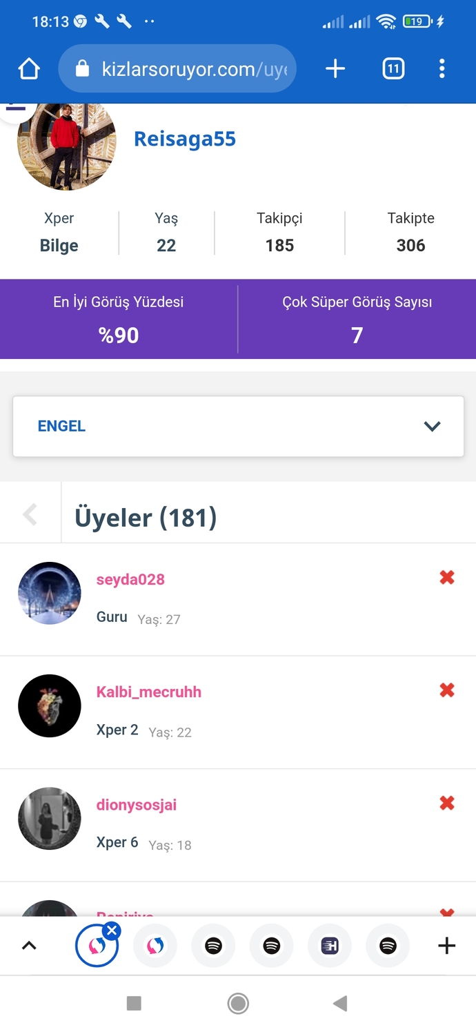 181 çoğu kız 