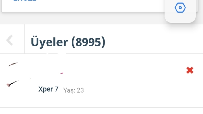 Engel listesinde Kaç kişi var?