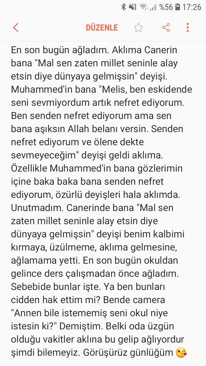 Sizi en son kim/ne ağlattı?