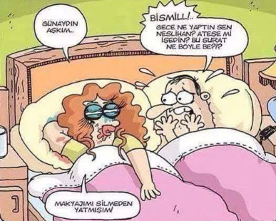 Sabah sevgiliniz ile birlikte uyanacak kadar güzel misiniz?
