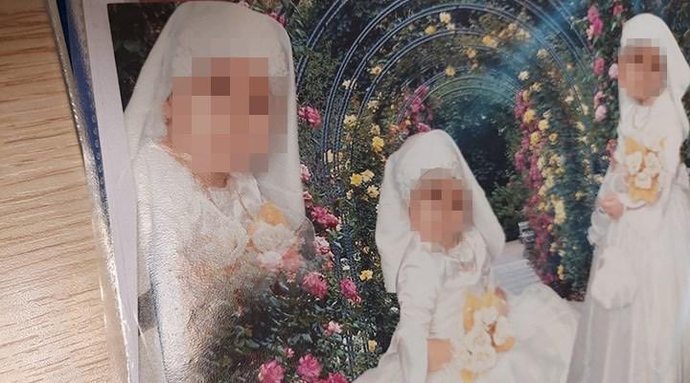 Hiranur vakfı kurucusu, 6 yaşındaki kızına gelinlik giydirip evlendirdi! Bu nasıl insanlıktır söyler misiniz?